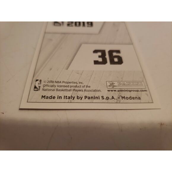 Kyrie Irving 2018-2019 Panini Sticker #36 - Boston Celtics - European Italy - Picture 3 of 3